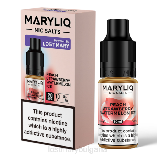 LOST MARY Вейп - праскова lost mary maryliq nic salts - 10мл 4DTX213