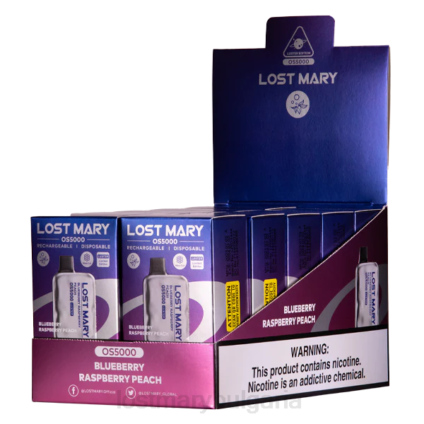 LOST MARY България - боровинка малина праскова загубен блясък на mary os5000 4DTX19